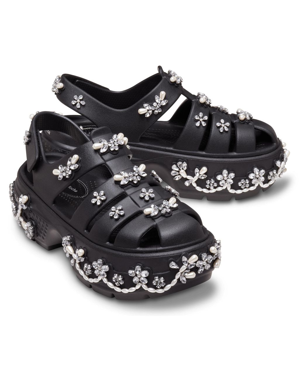 Crocs Simone Rocha Wmns Fisherman Stomp Black クロックス Simone Rocha - Stomp Fisherman – Simone Rocha US