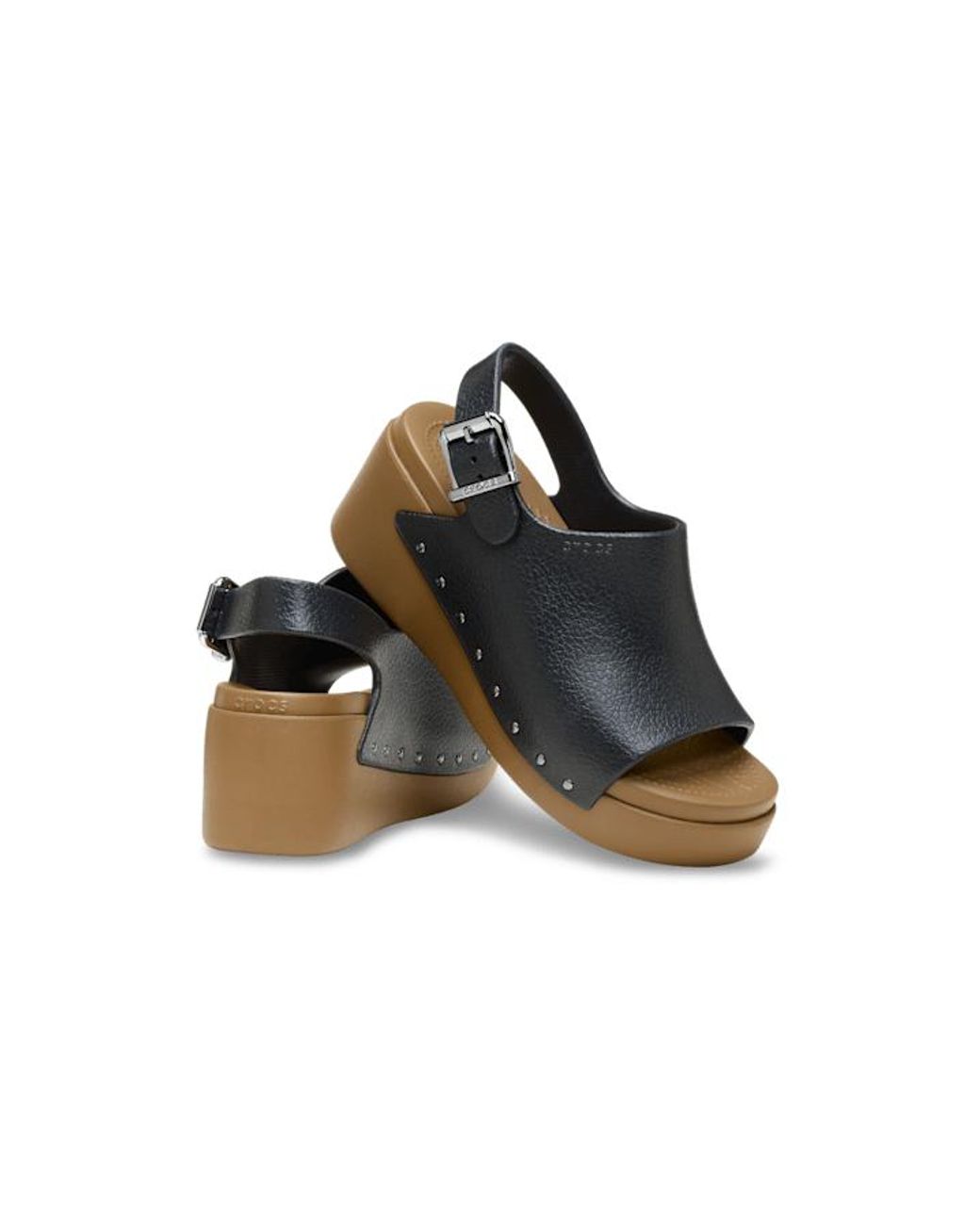 CROCSTM Blue Dylan Studded Platform Slide