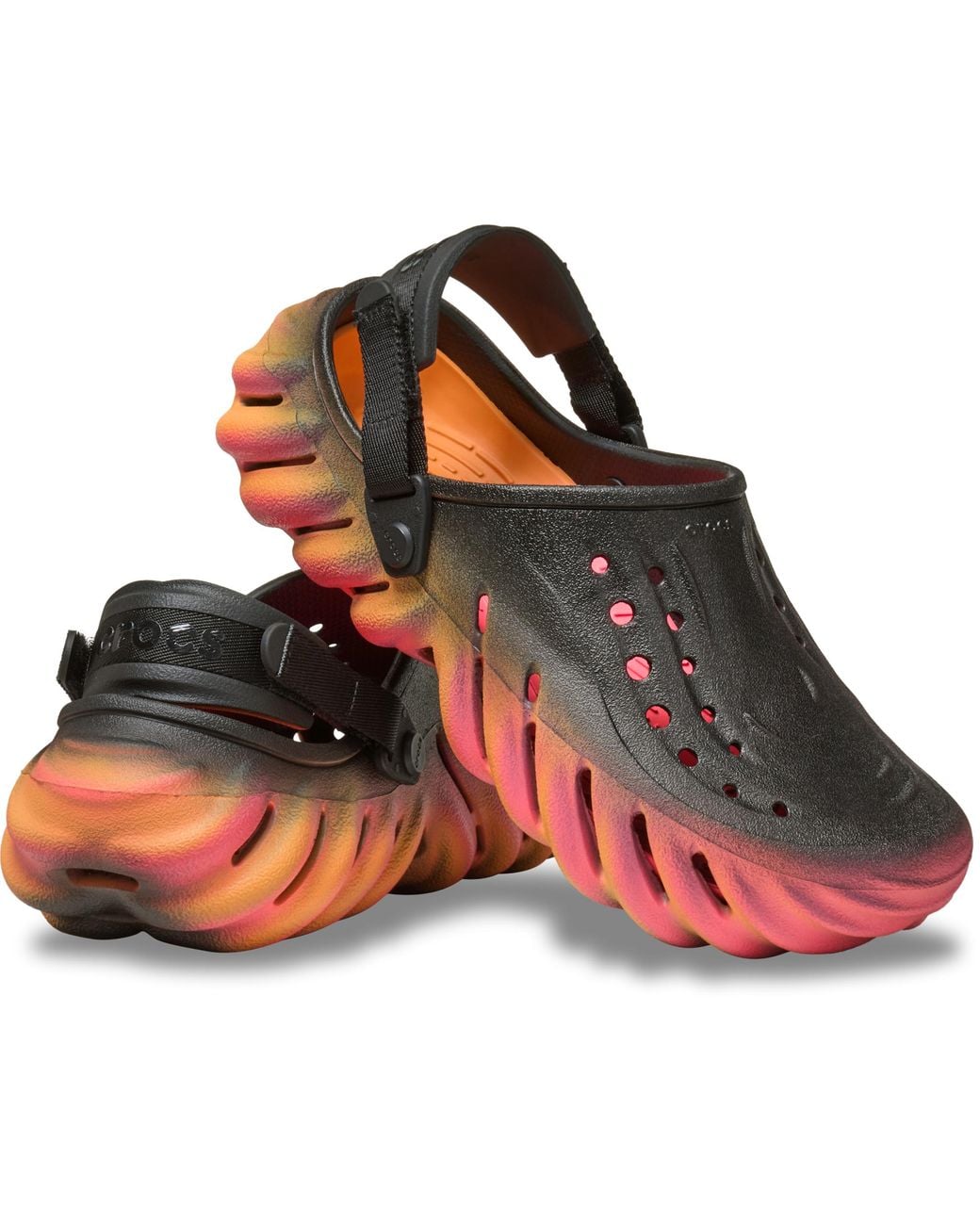 CROCSTM Black Echo Clog Sunset; Multi