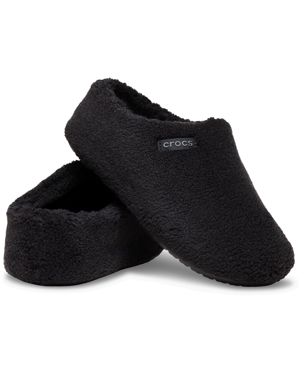 CROCSTM Black Classic Café Slipper