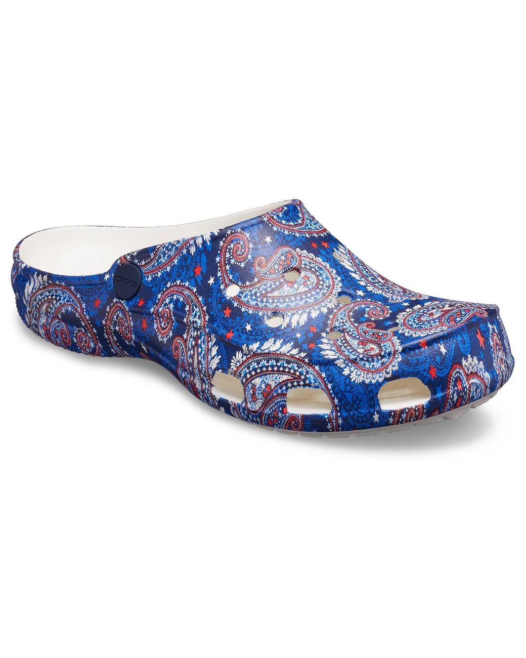 women's classic platform americana paisley clog