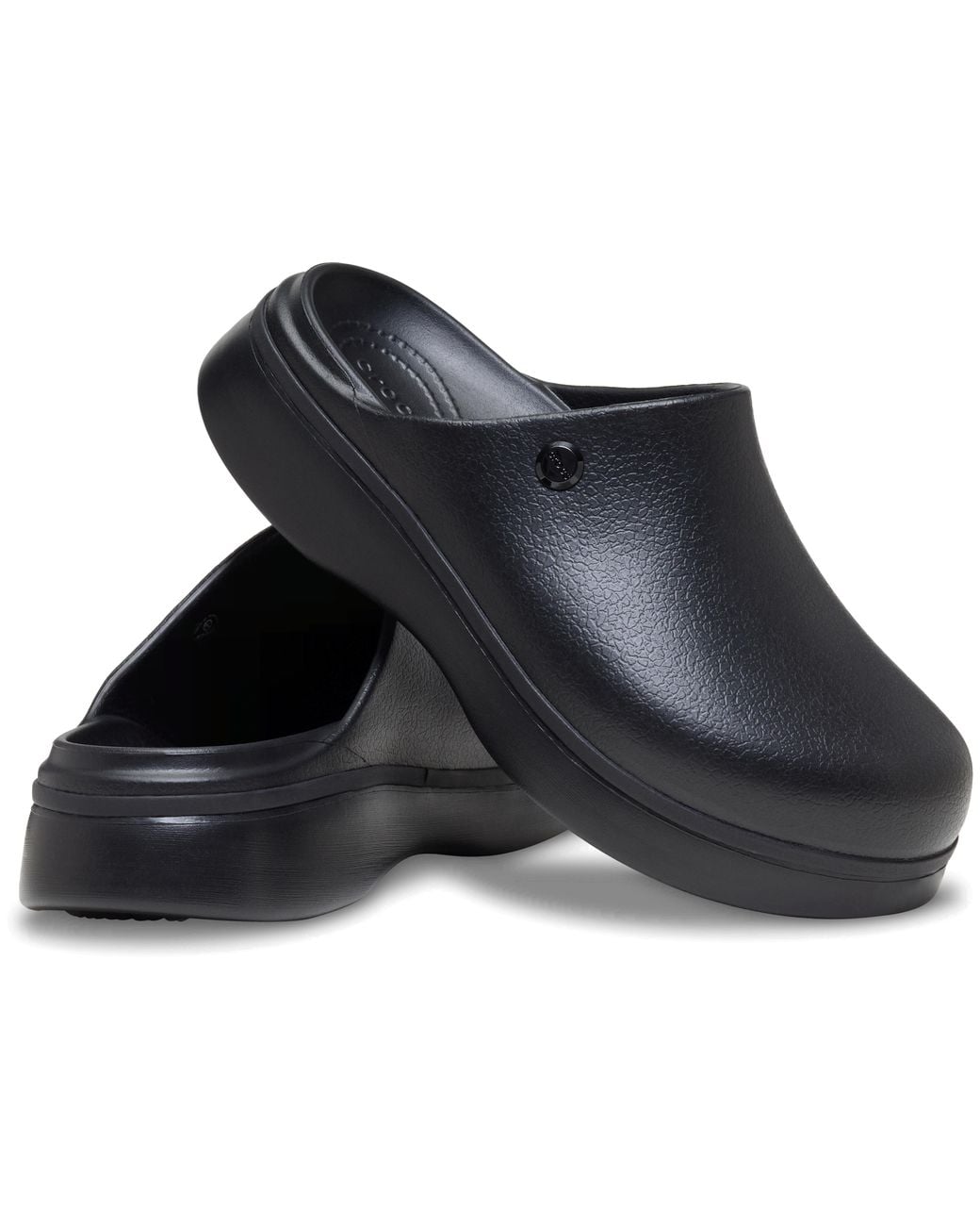 CROCSTM Black Dylan Notched Clog