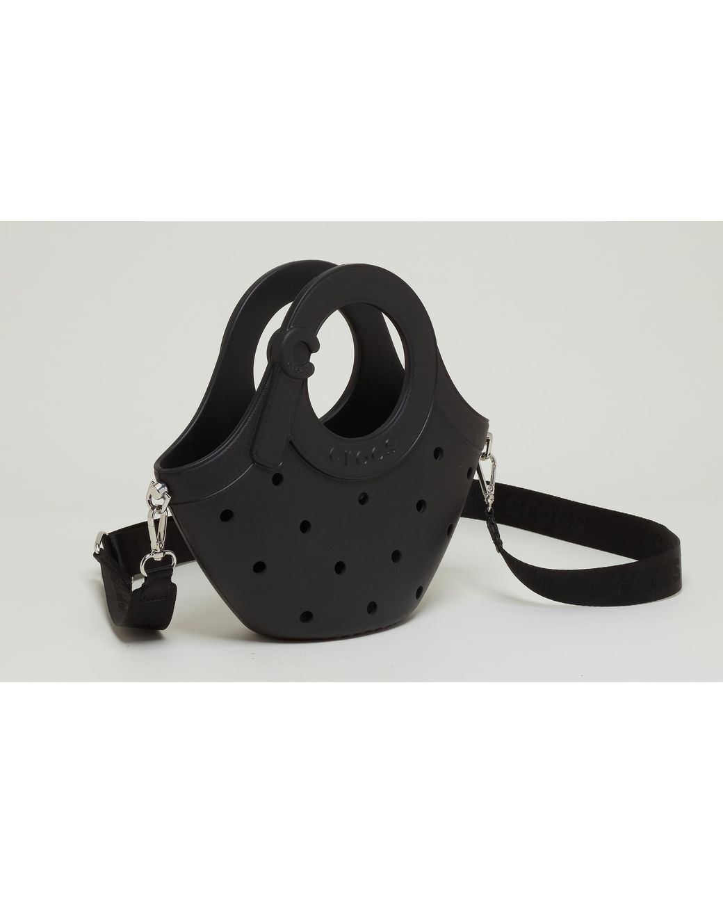 CROCSTM Black Small Handle Tote