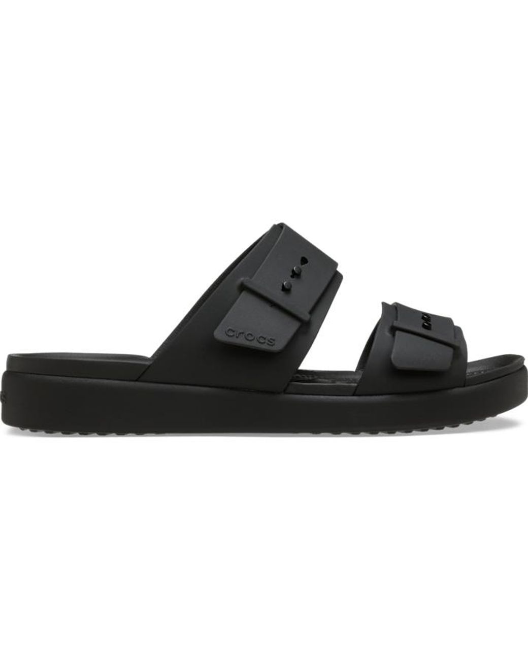 CROCSTM Black Brooklyn Buckle Low Low