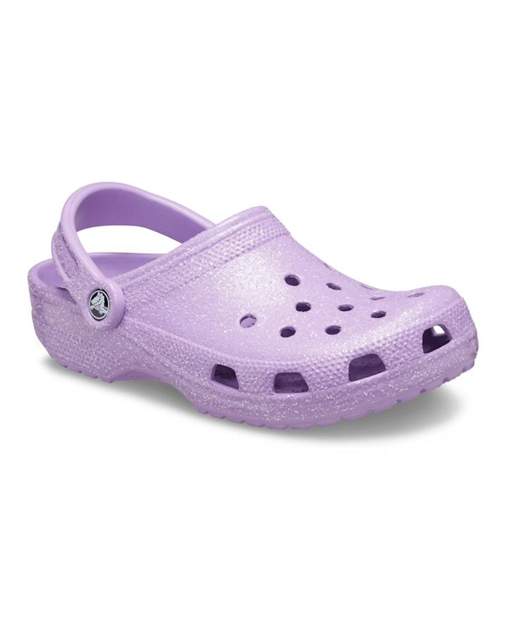 Crocs Classic Glitter Clog in Purple Lyst