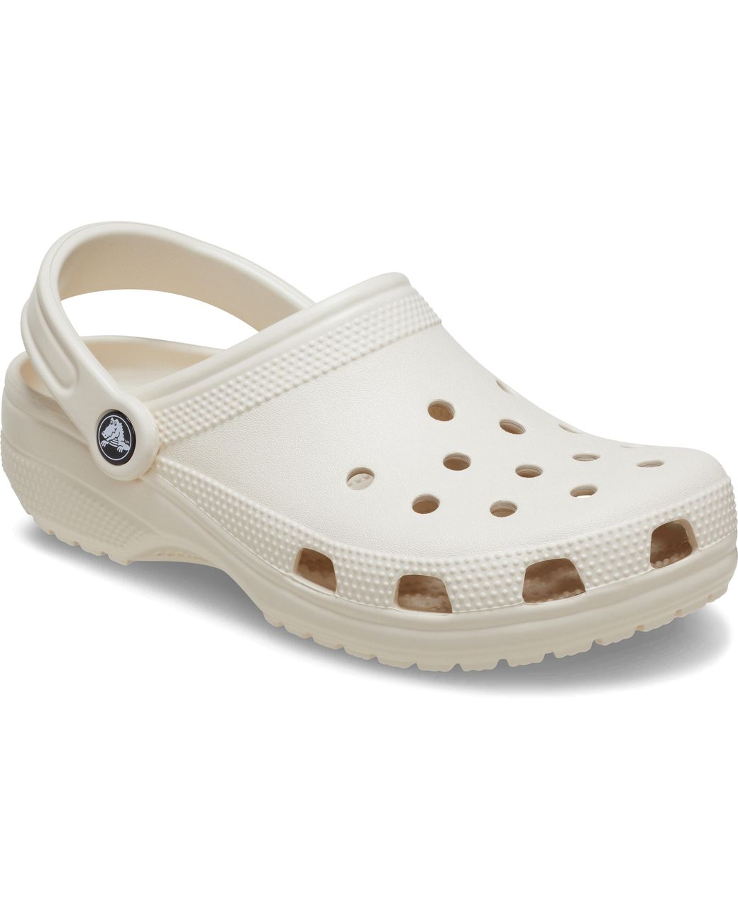CROCSTM Black Classic Clog; Bone