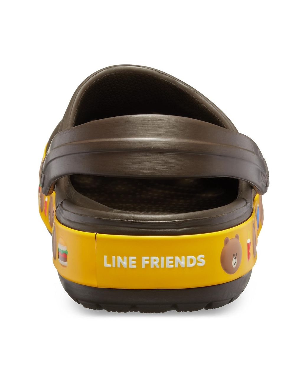 Crocs™ Espresso Crocband Line Friends Clog in Brown | Lyst