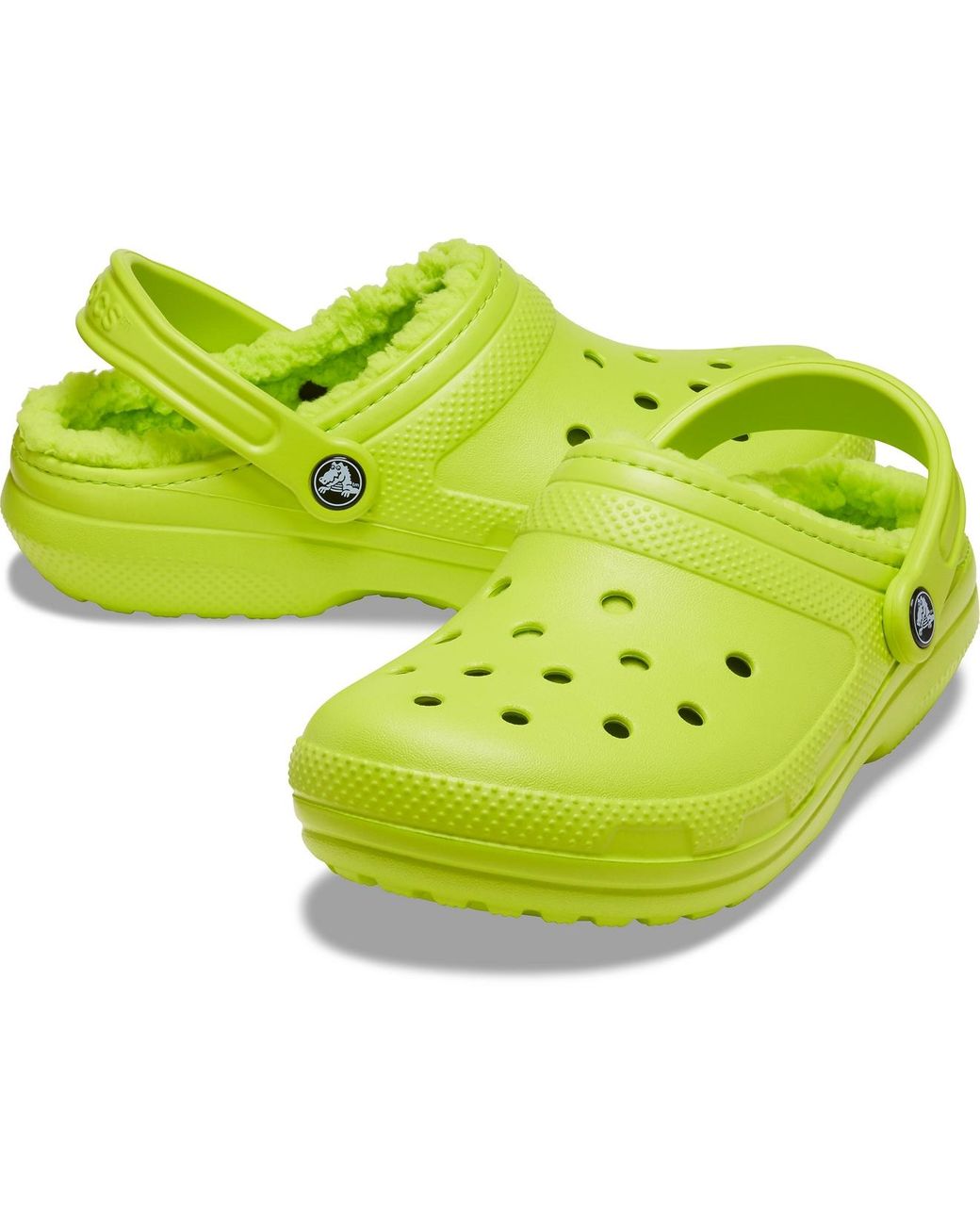 Crocs™ Lime Punch / Lime Punch Classic Lined Clog in Green for Men | Lyst