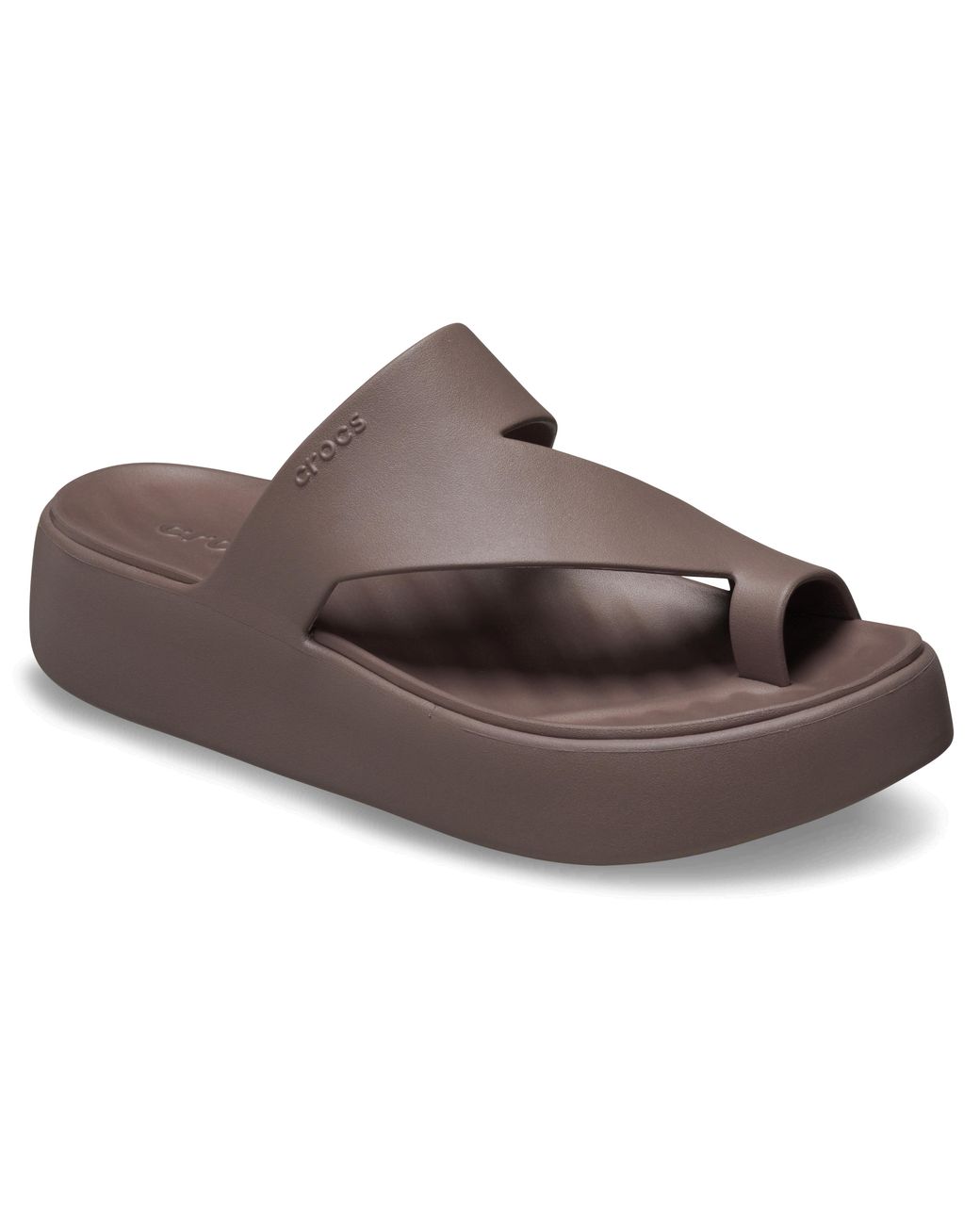 CROCSTM Black Getaway Platform Toe Loop