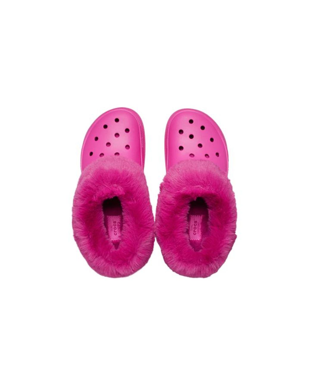 Pol forkorte Tante Crocs™ Furever Crush Shoe in Pink | Lyst