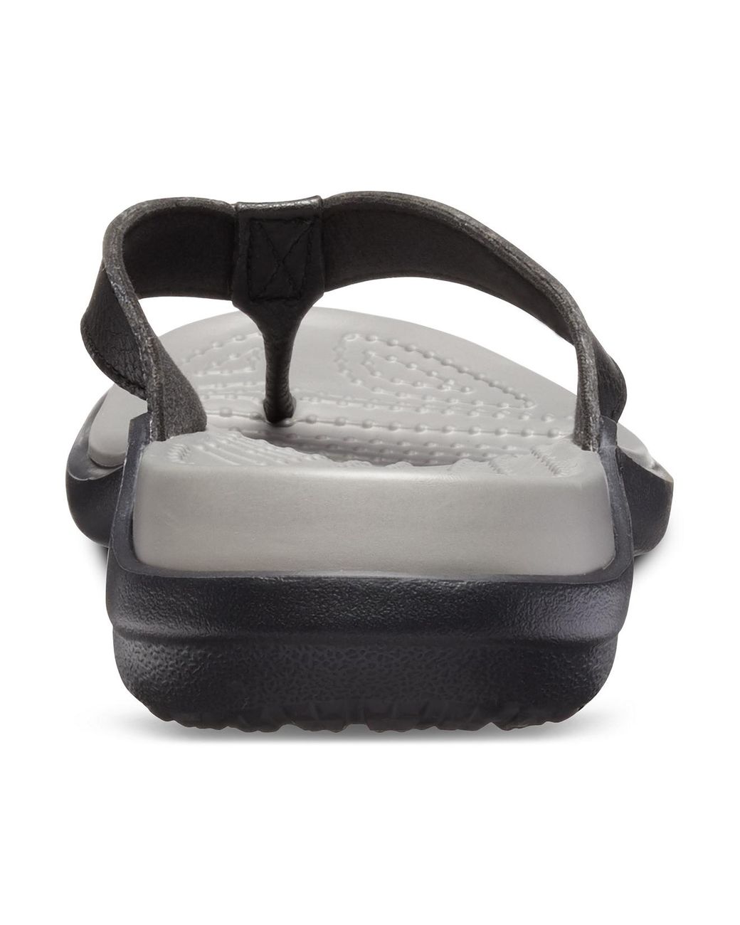 Crocs Capri Iv Flip in Black Lyst