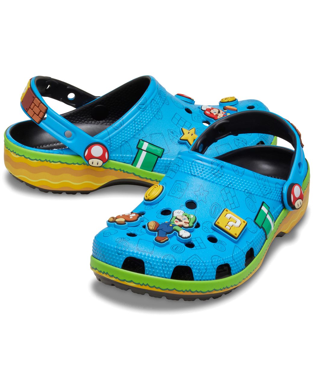 CROCSTM Blue Super Mario Core Classic Clog; Multi