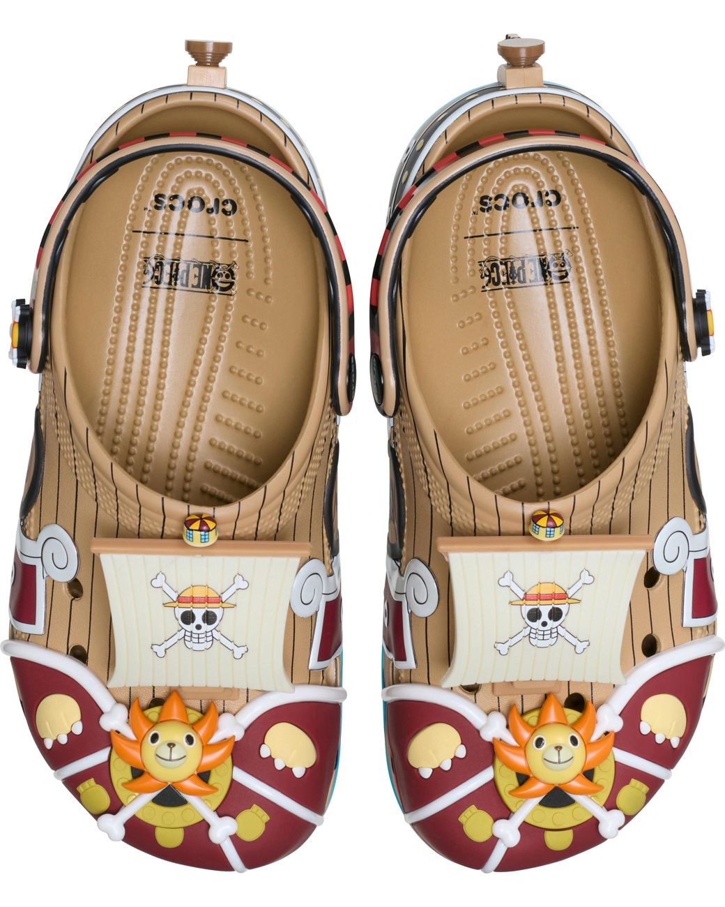 CROCSTM Black One Piece Thousand Sunny Classic Clog; Multi