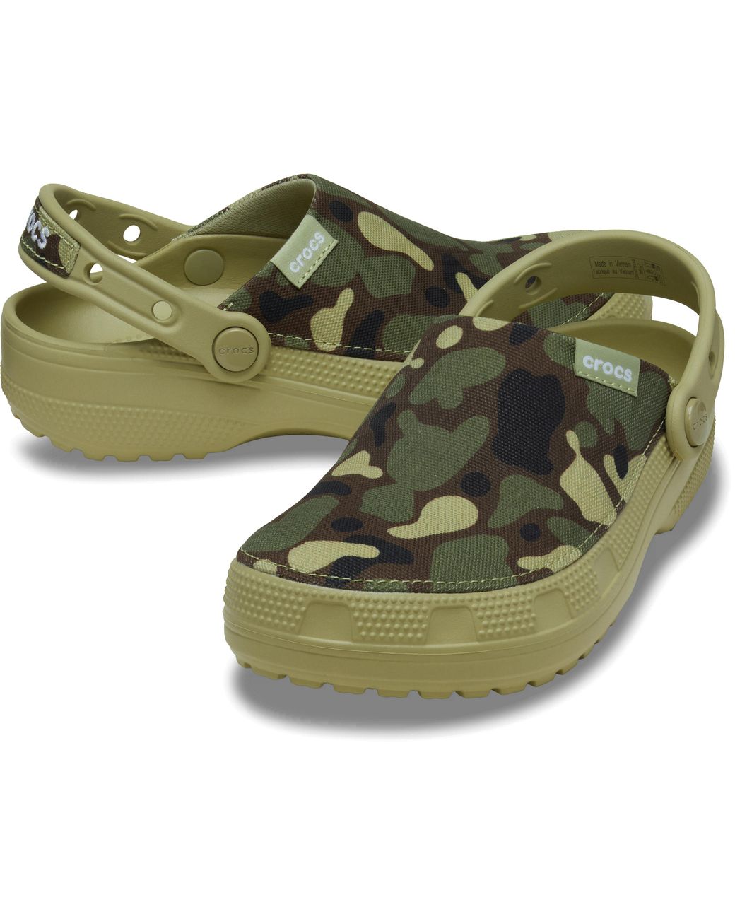 CROCSTM Black Crafted Camo