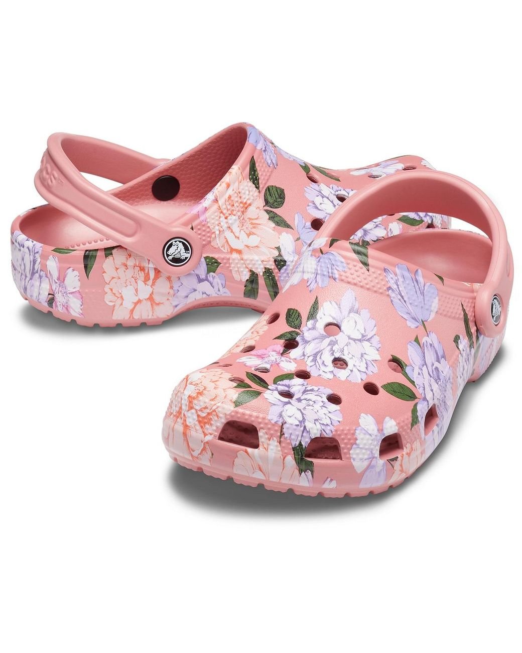 Crocs™ Blossom Classic Printed Floral Clog in Pink | Lyst