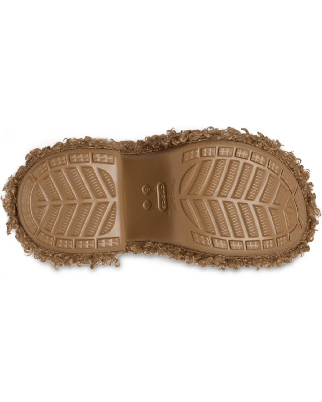 CROCS Siren Doodle Fur Clog 210748 Sepia BROWN Size W6 | eBay