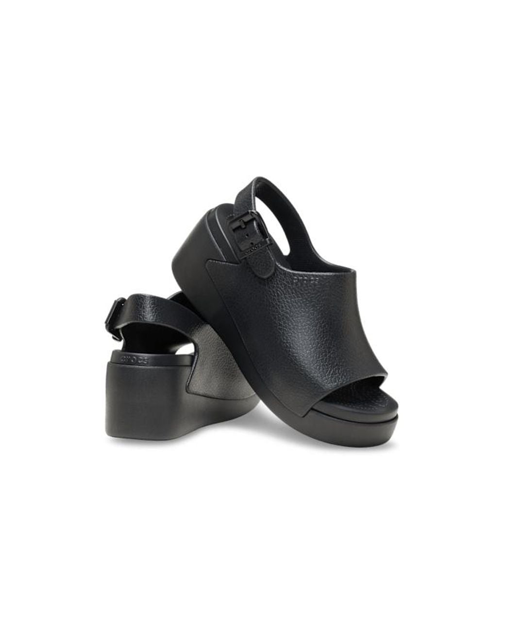CROCSTM Black Dylan Platform Slide