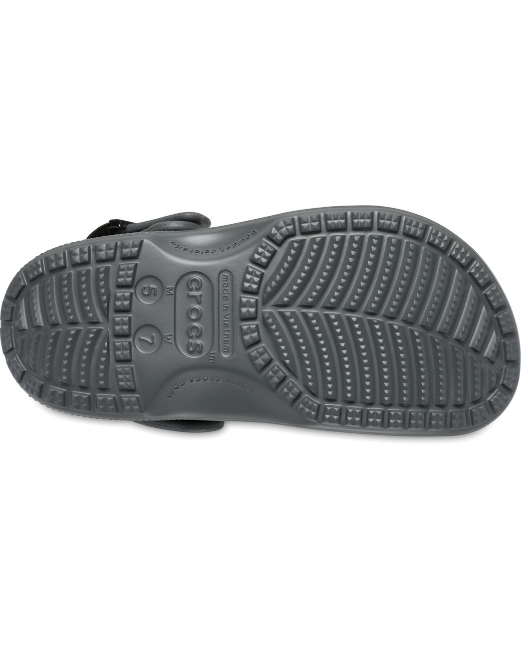 CROCSTM Black Classic Enamel Buckle