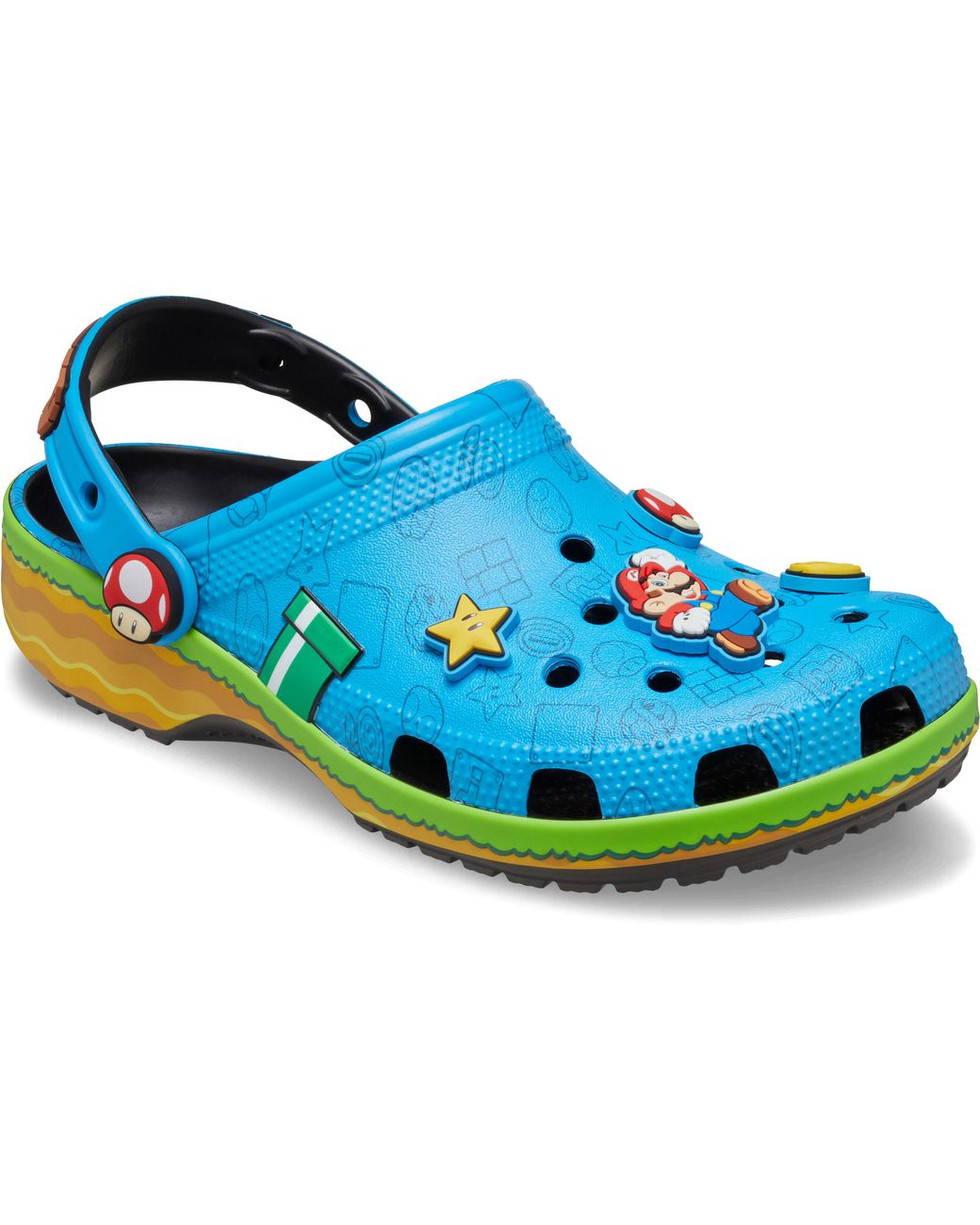 CROCSTM Blue Super Mario Core Classic Clog; Multi