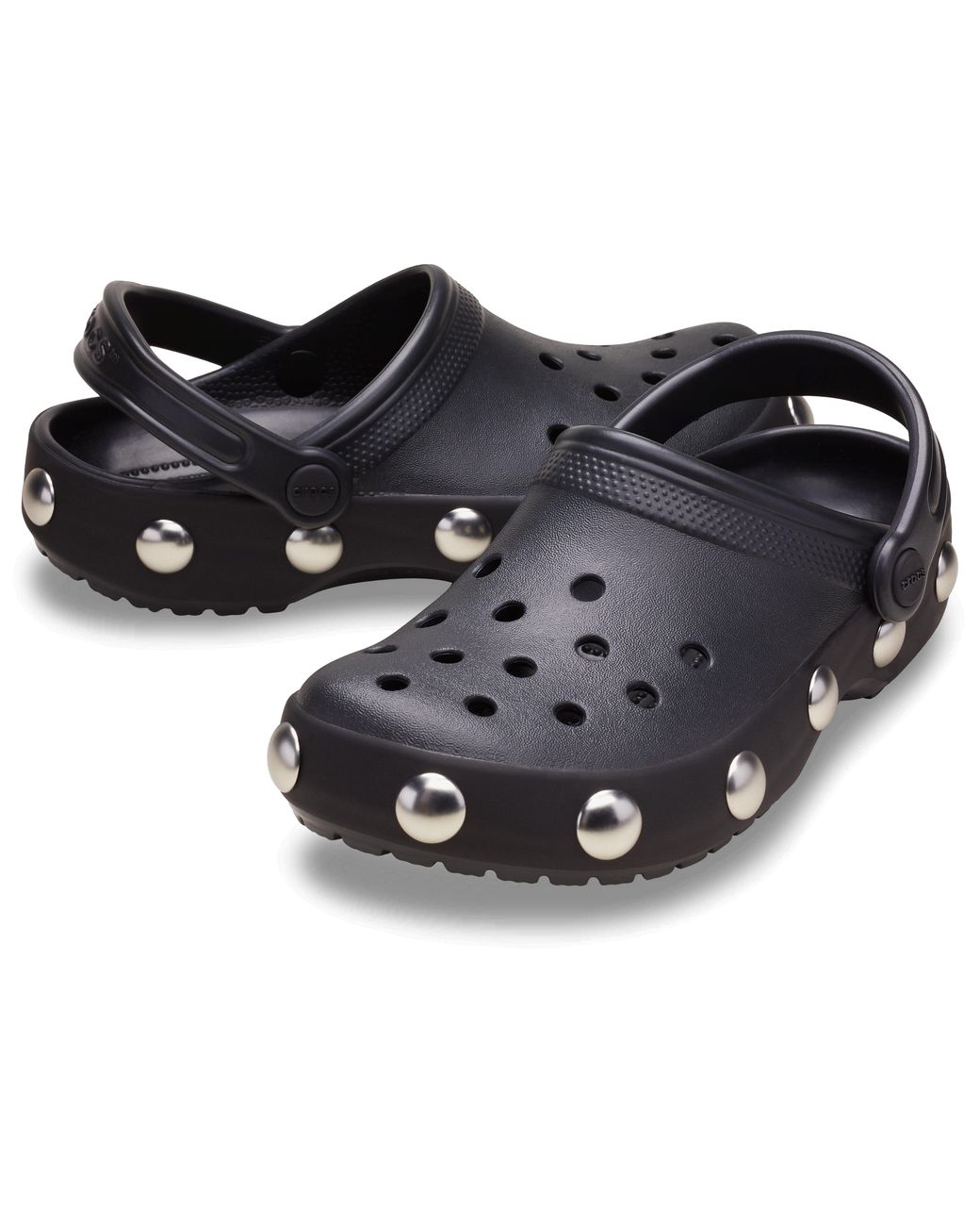 CROCSTM Black Classic Big Studded