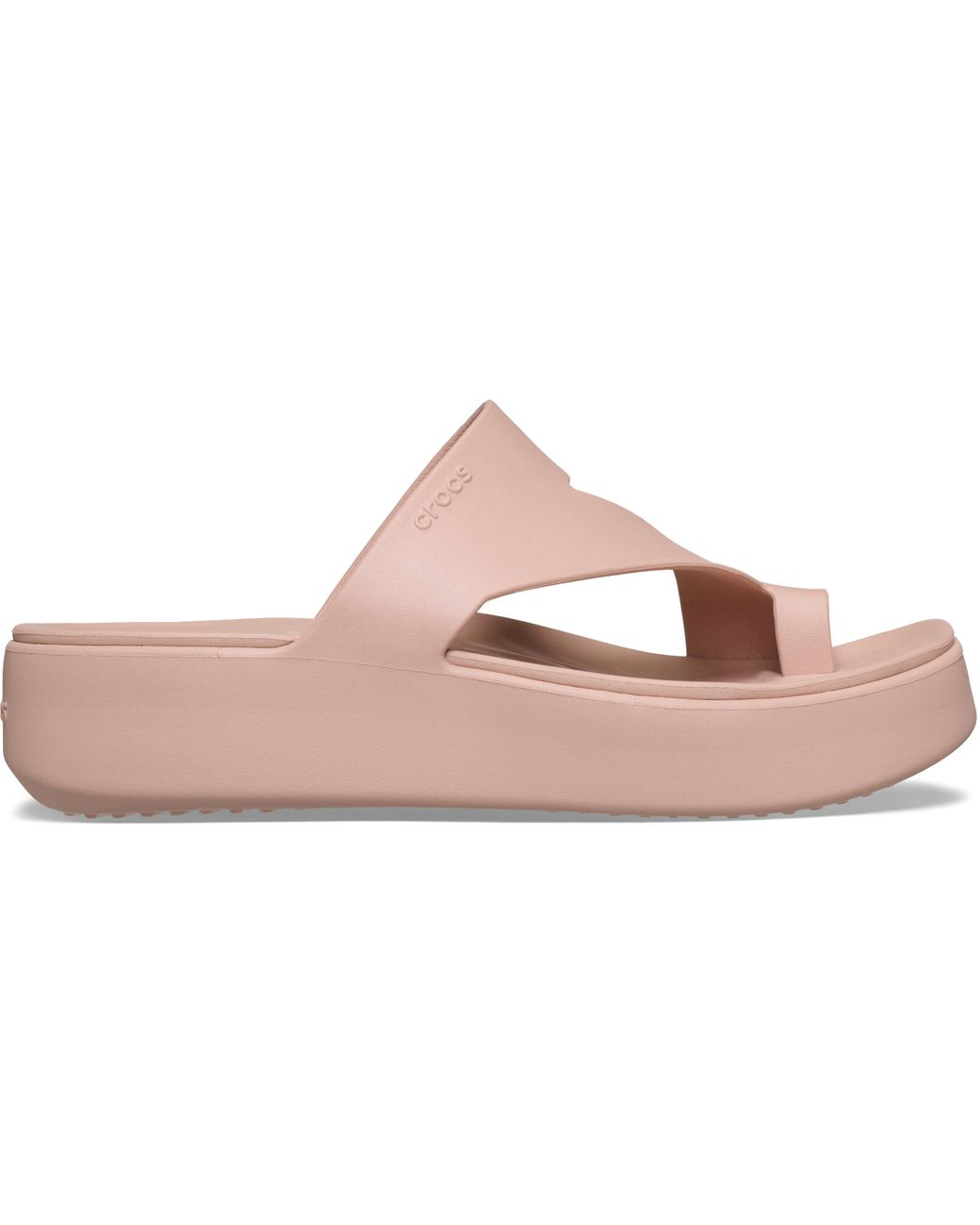 CROCSTM Black Getaway Platform Toe Loop