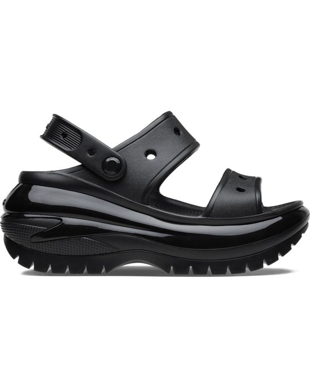 Crocs™ Mega Crush Sandal in Black | Lyst