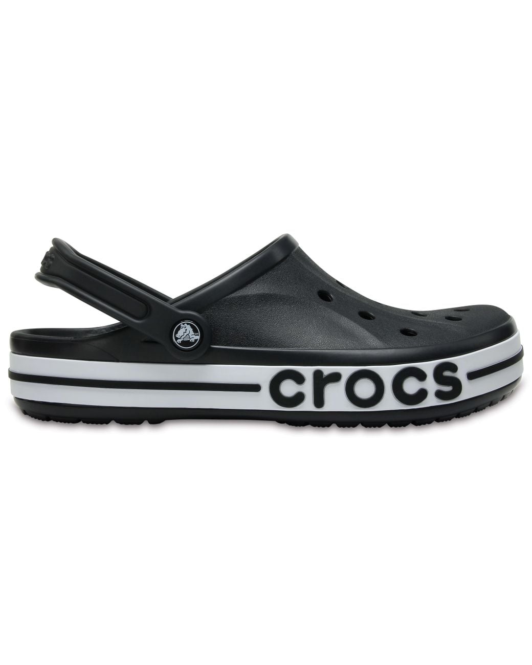 CROCSTM Black Adult Bayaband Clogs
