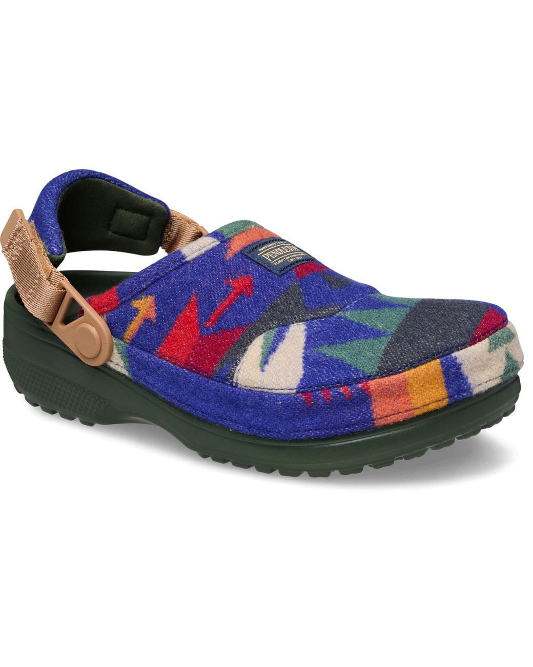CROCSTM Blue Pendleton Classic Crafted