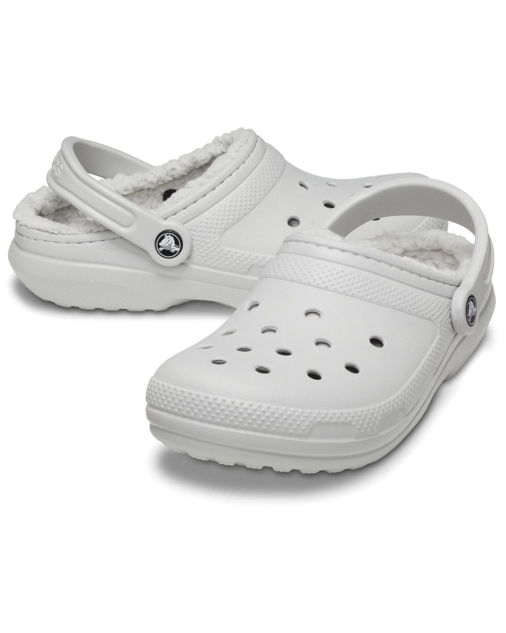 CROCSTM Black Classic Lined Clog; Atmosphere