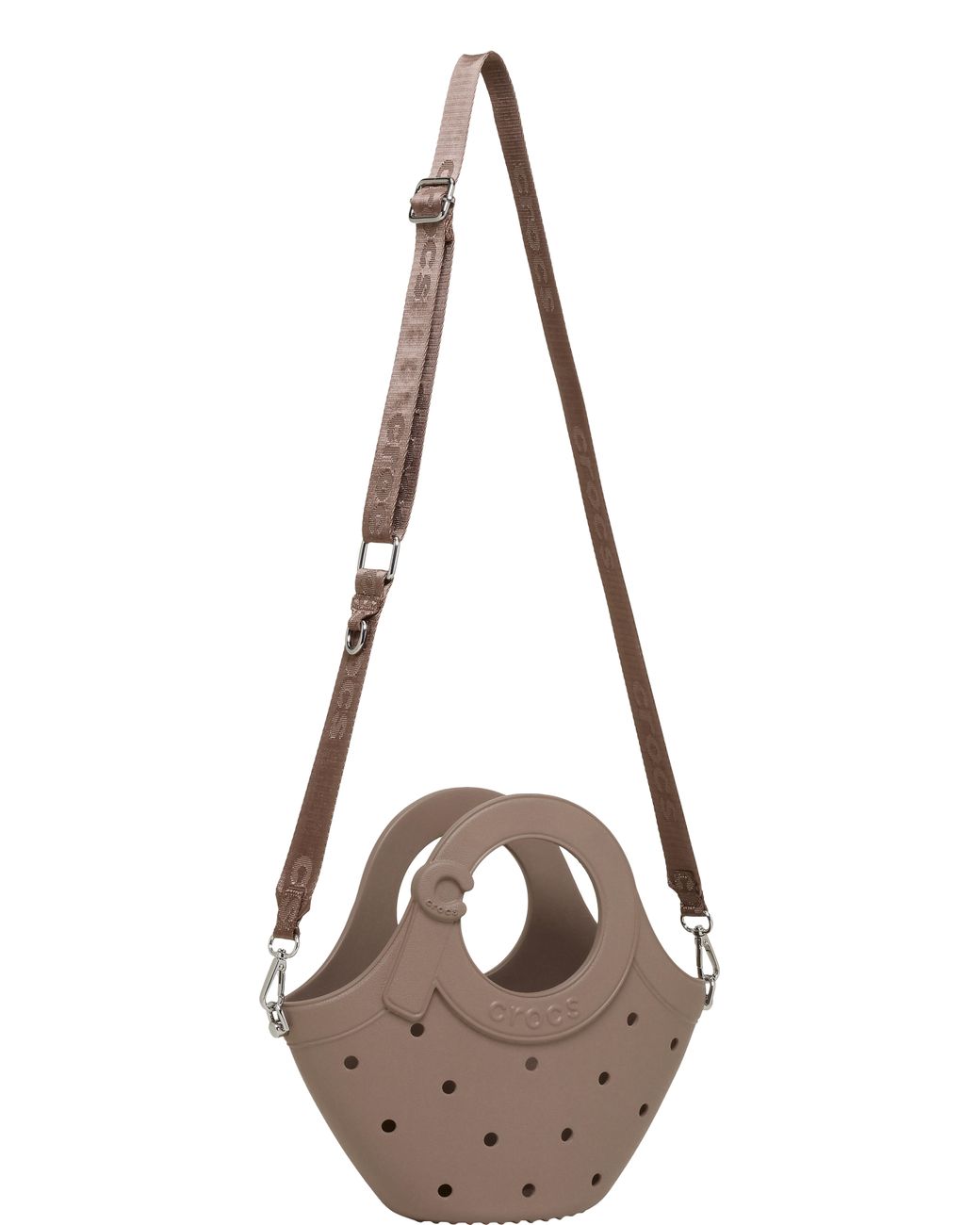 CROCSTM Black Small Handle Tote