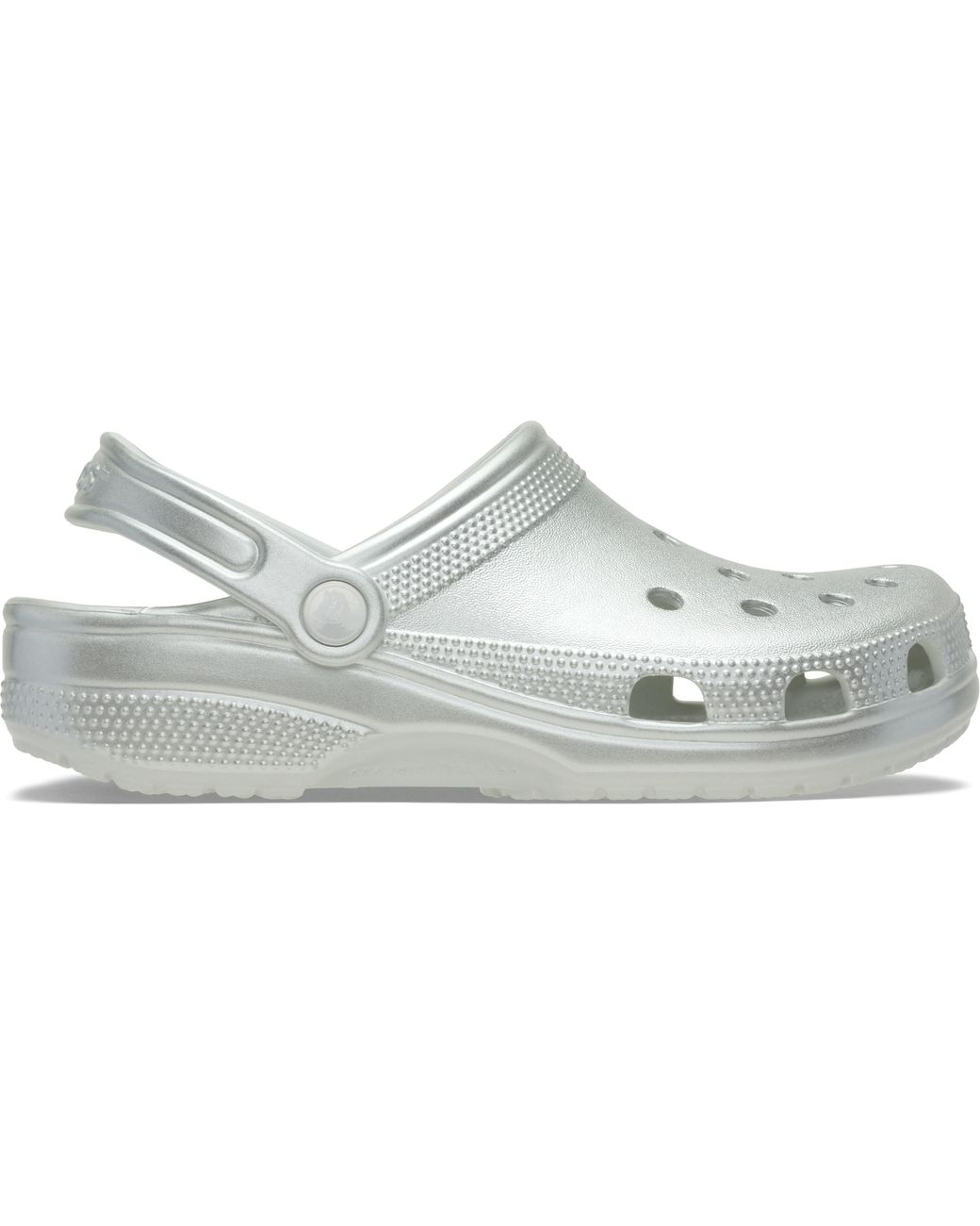 CROCSTM Black Classic Tinted Metallic