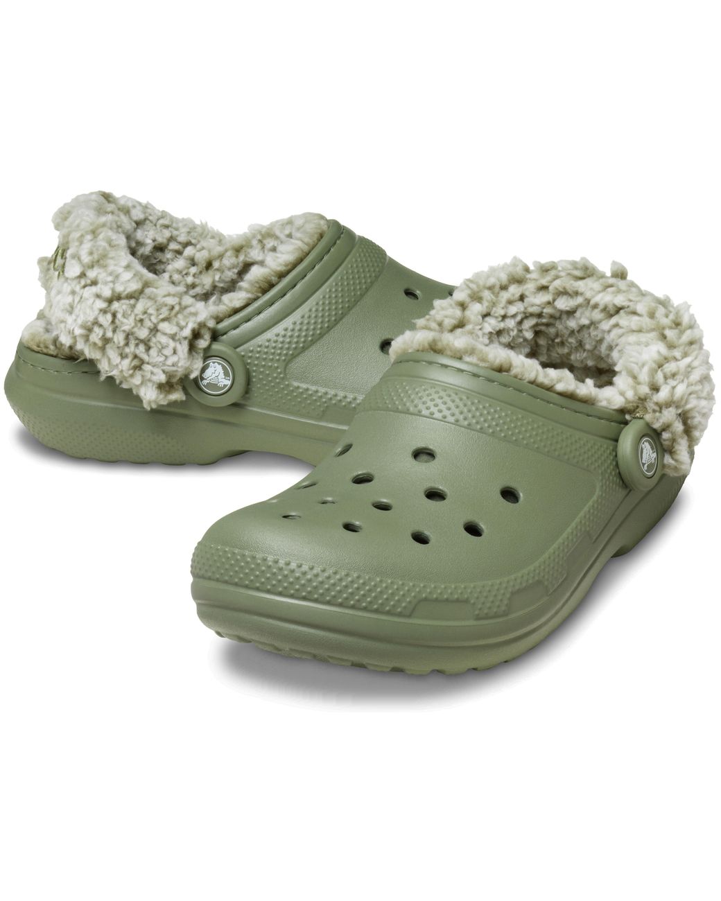 CROCSTM Green Classic Fleece Lined