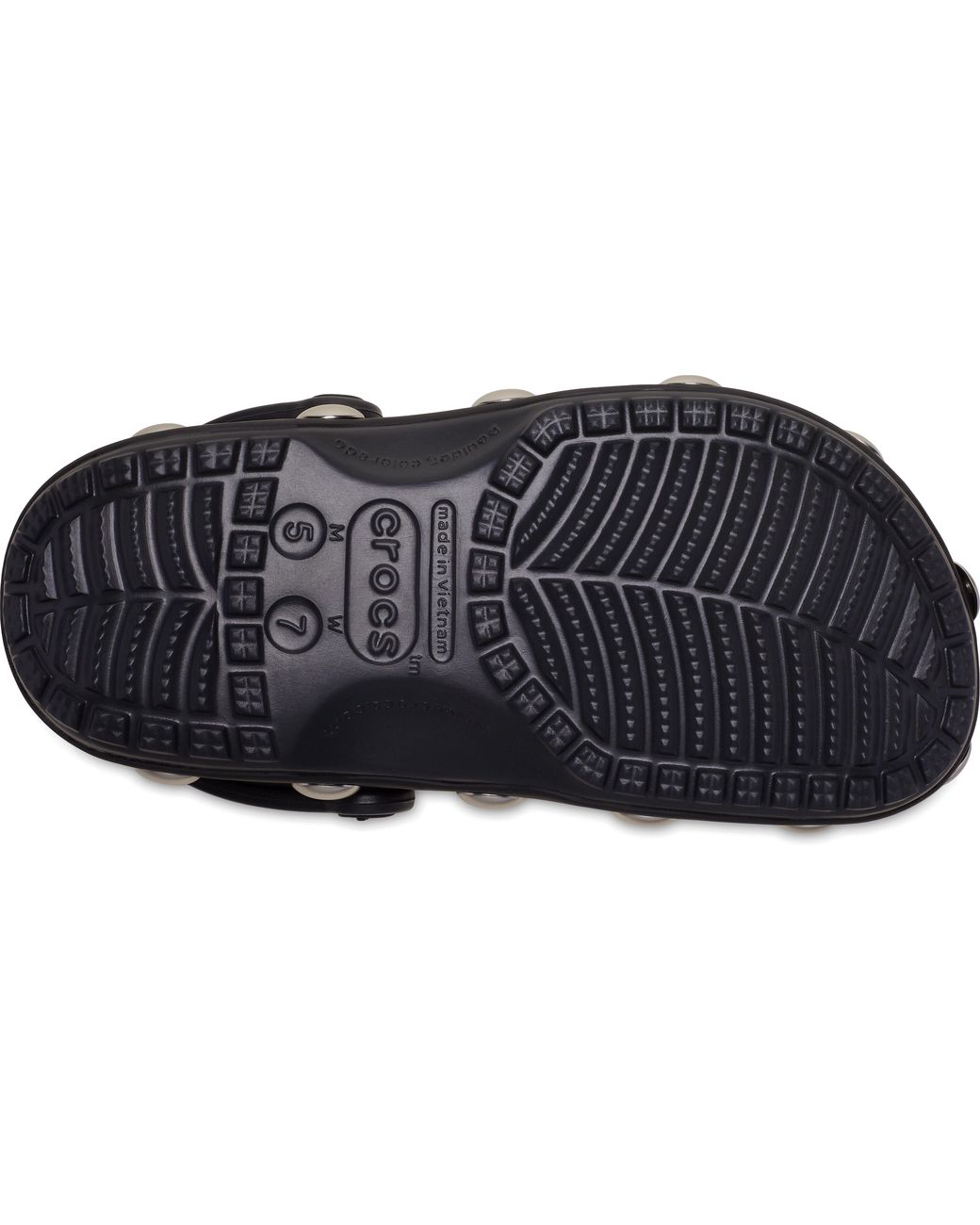 CROCSTM Black Classic Big Studded