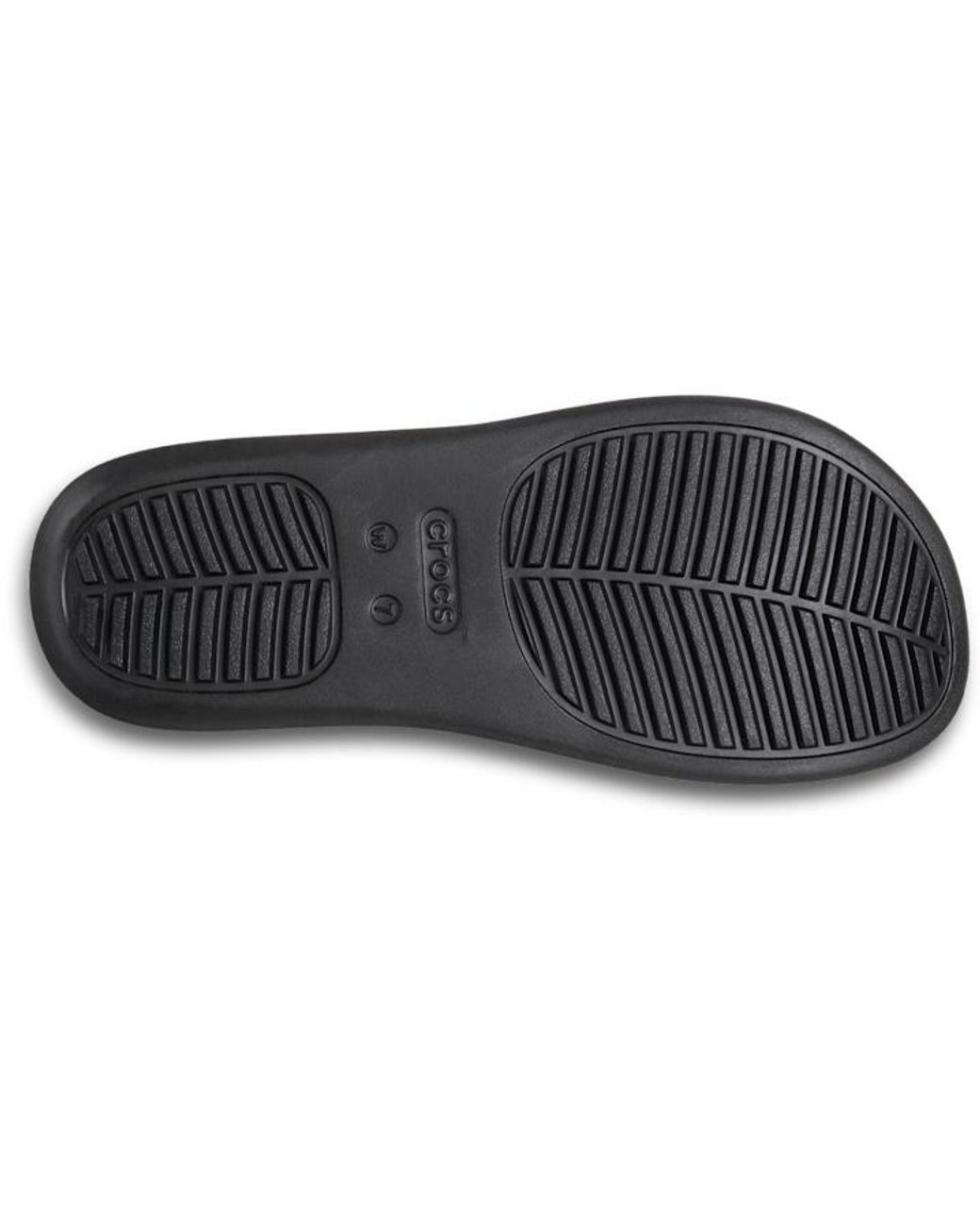 CROCSTM Black | damen | getaway platform toe loop | sandalen | schwarz | 33