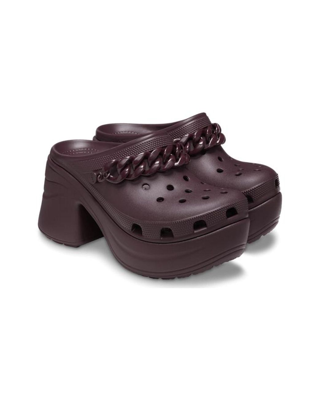 Crocs™ Siren Chain Clog in Brown | Lyst