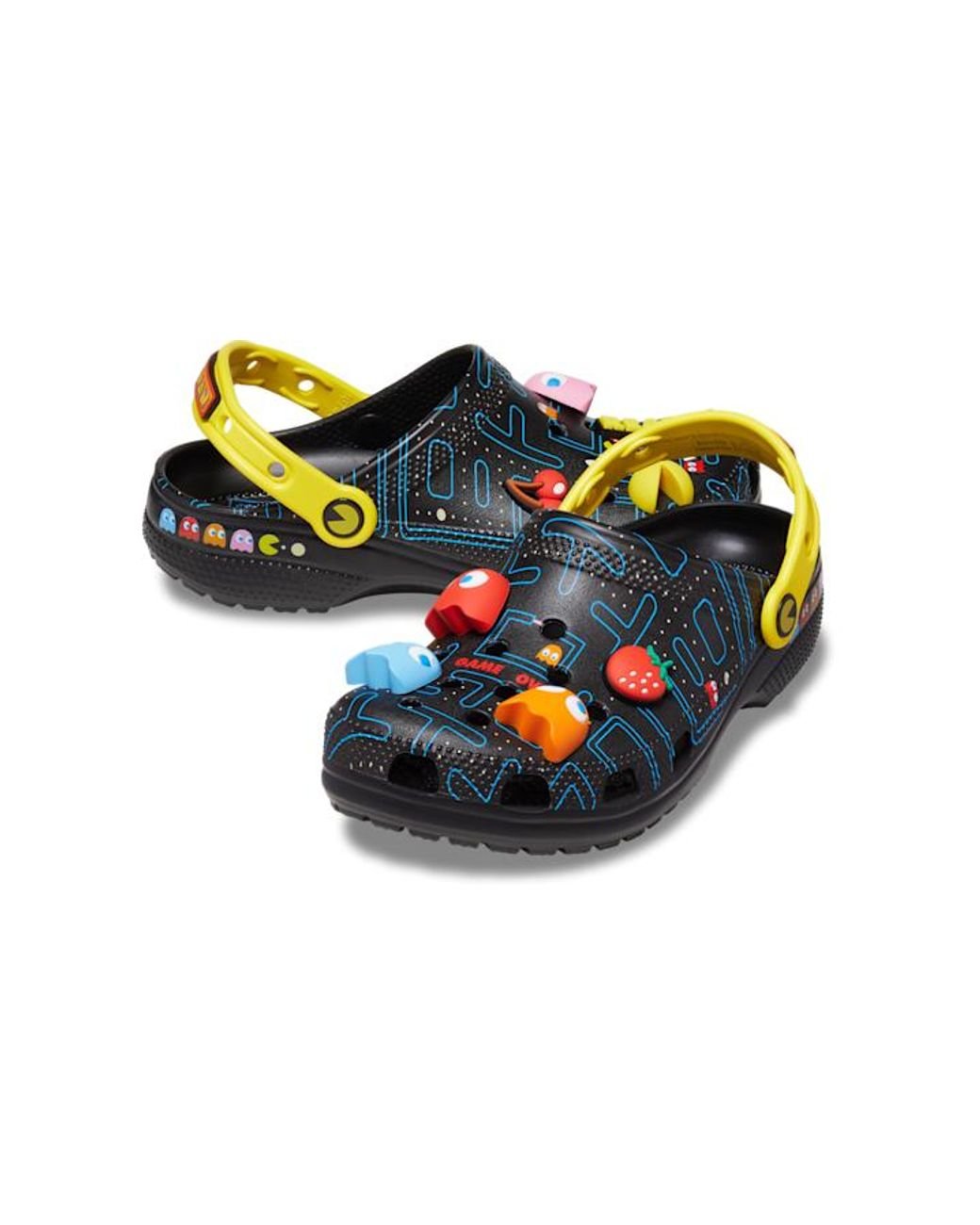 Crocs Pac man Classic Clog in Black Lyst