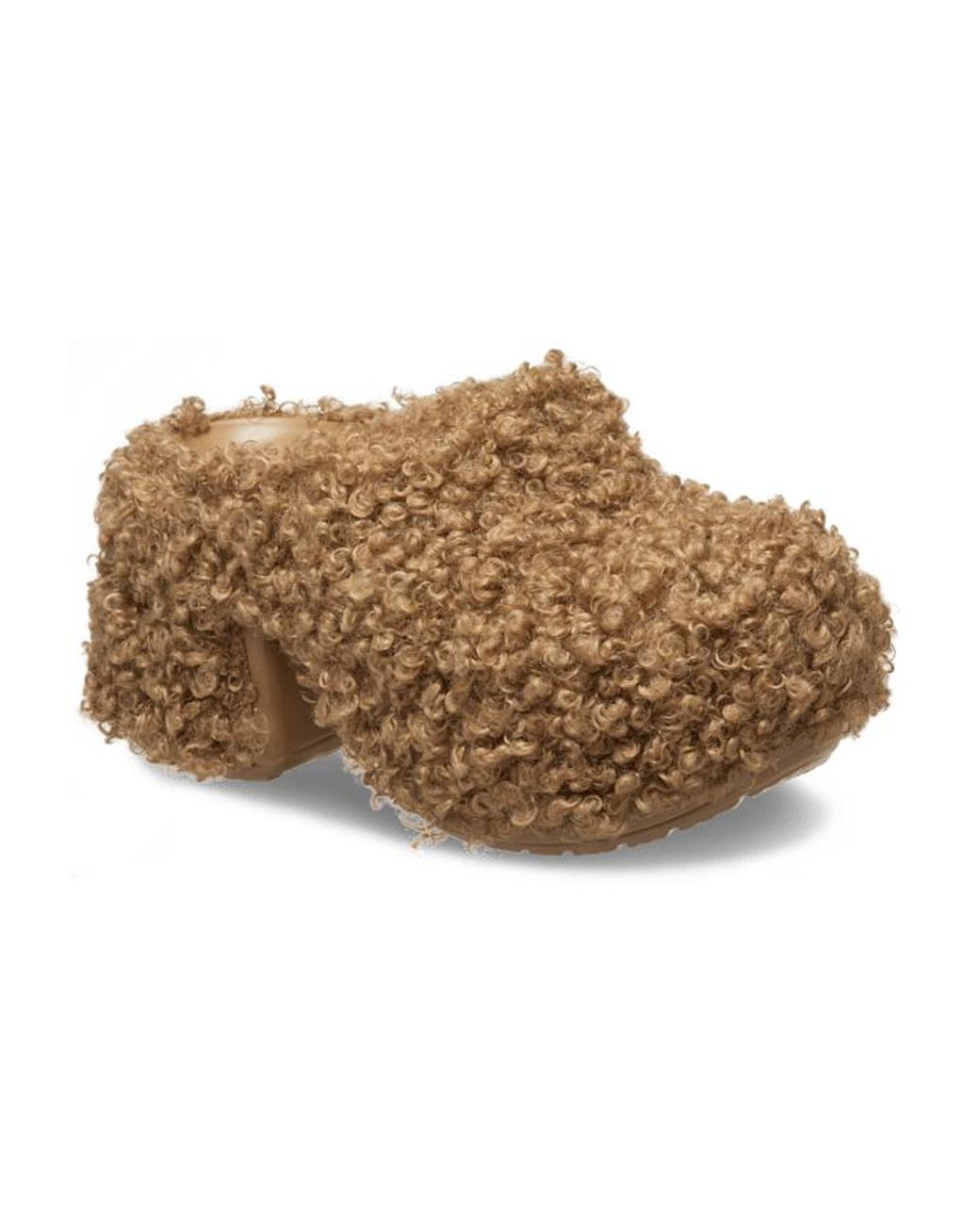 Crocs™ Siren Doodle Fur Clog; Sepia in Black | Lyst