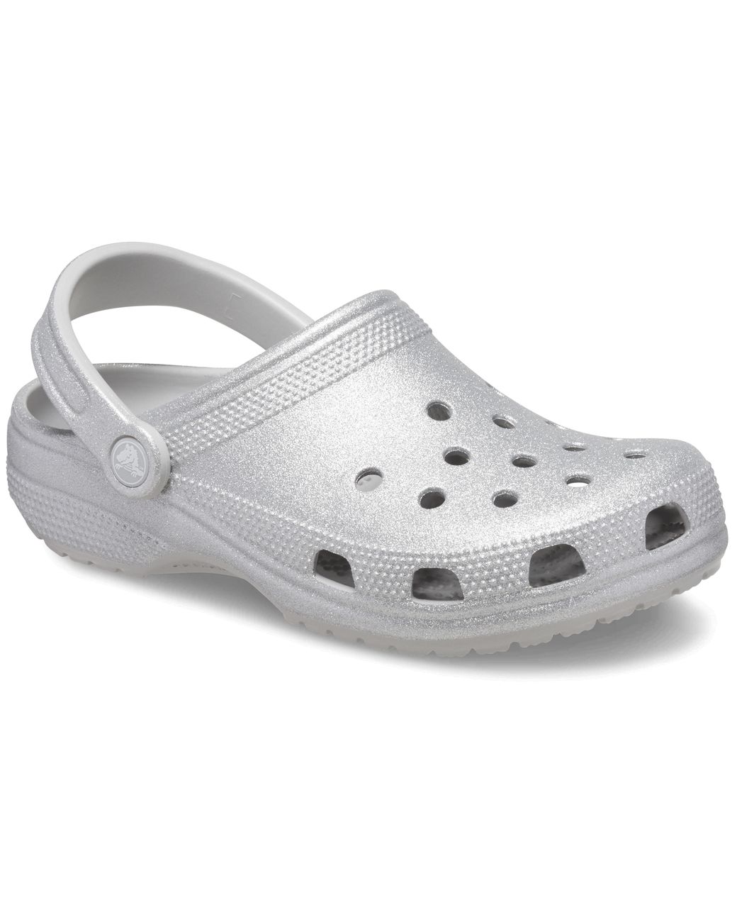 CROCSTM Black Classic Glitter Clog