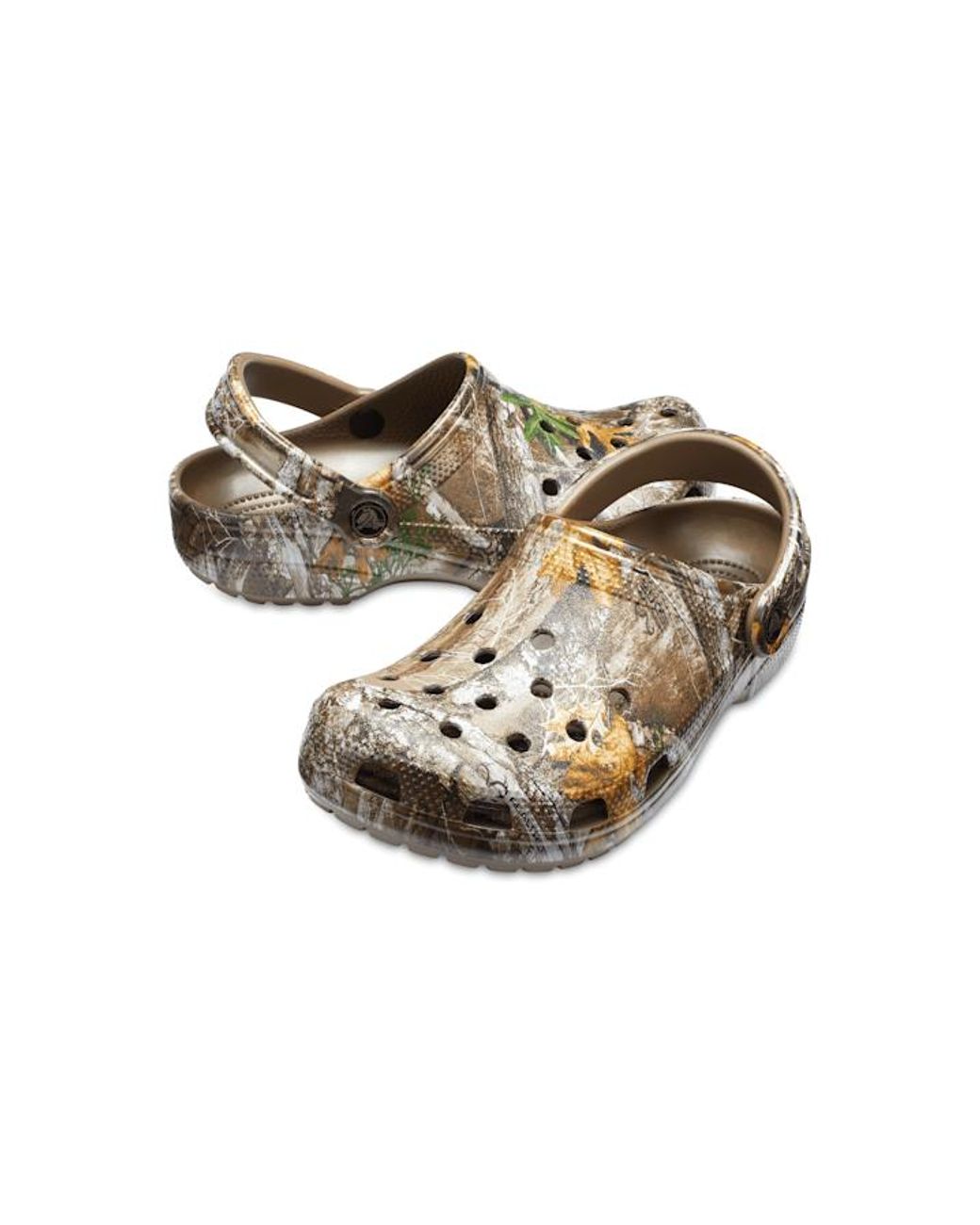 crocs adult classic realtree edge clogs