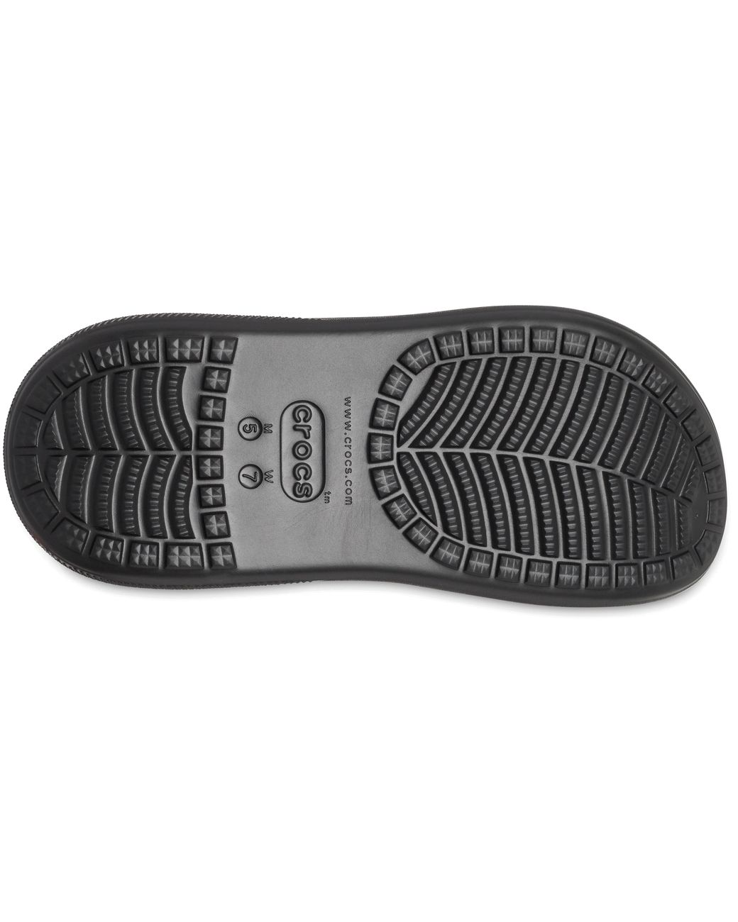 CROCSTM Black Crush Clog