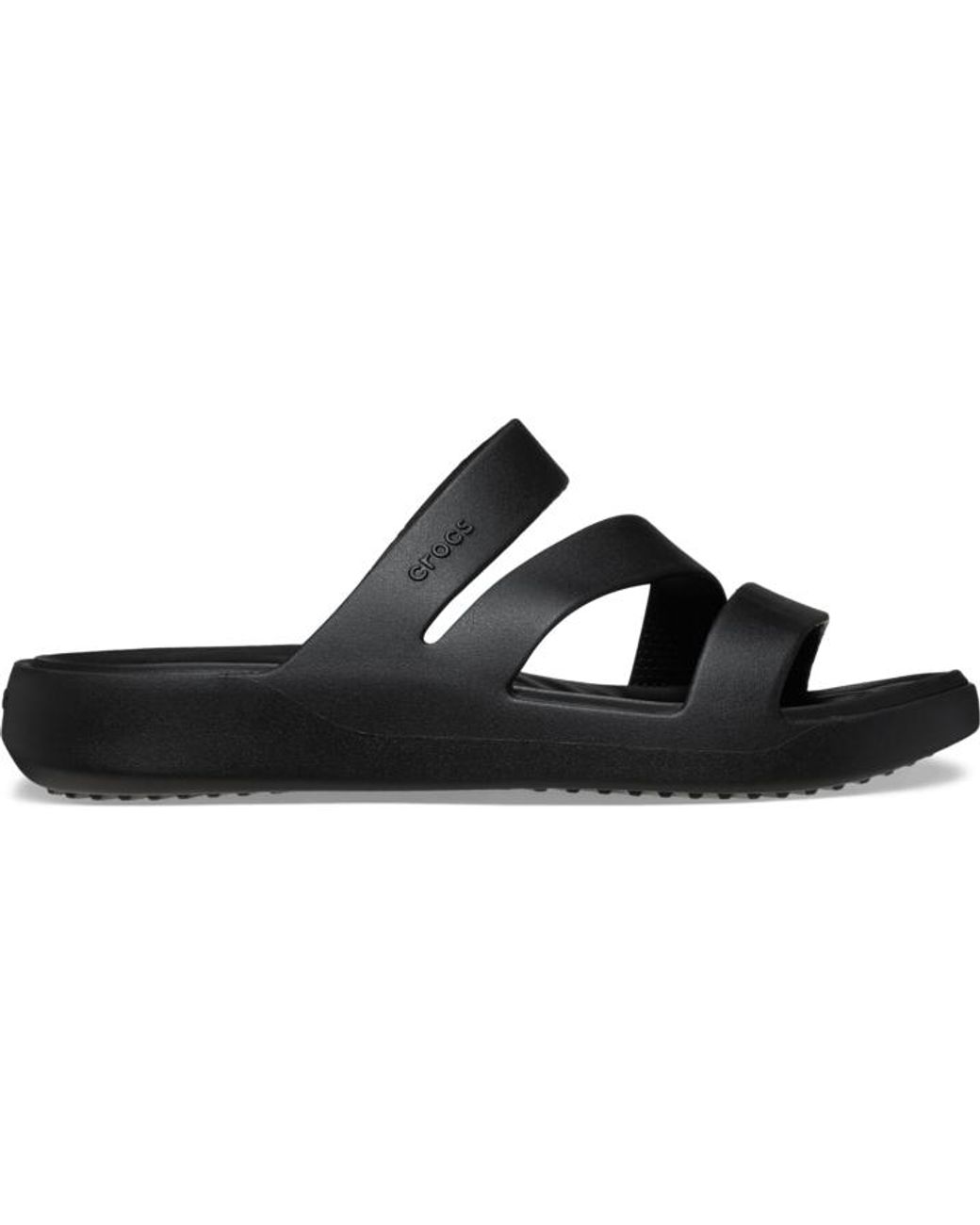 CROCSTM Black Getaway Strappy