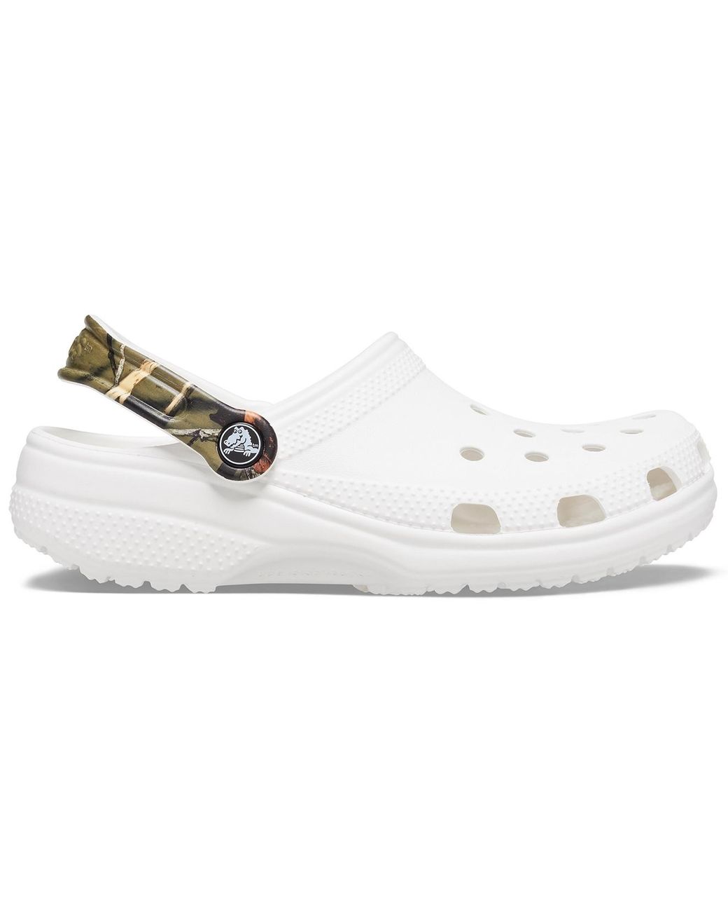 Crocs™ White Classic Realtree Pop Strap Clog Lyst