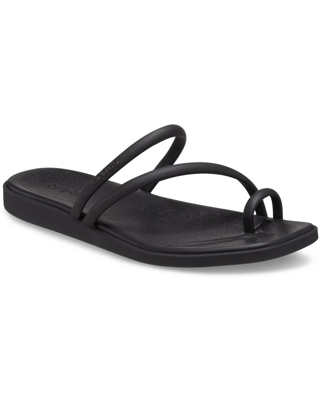 CROCSTM Black Miami Toe Loop Sandal
