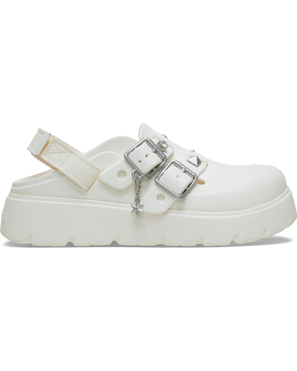 CROCSTM Black Loaferette Star Studded Clog