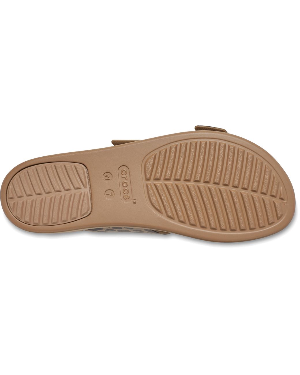CROCSTM Black Brooklyn Buckle Low Low Animal Sandal