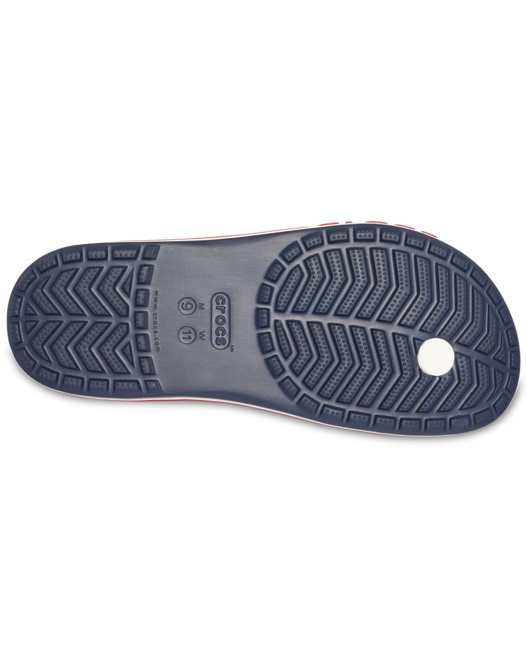 CROCSTM Black Bayaband Flip; Pepper