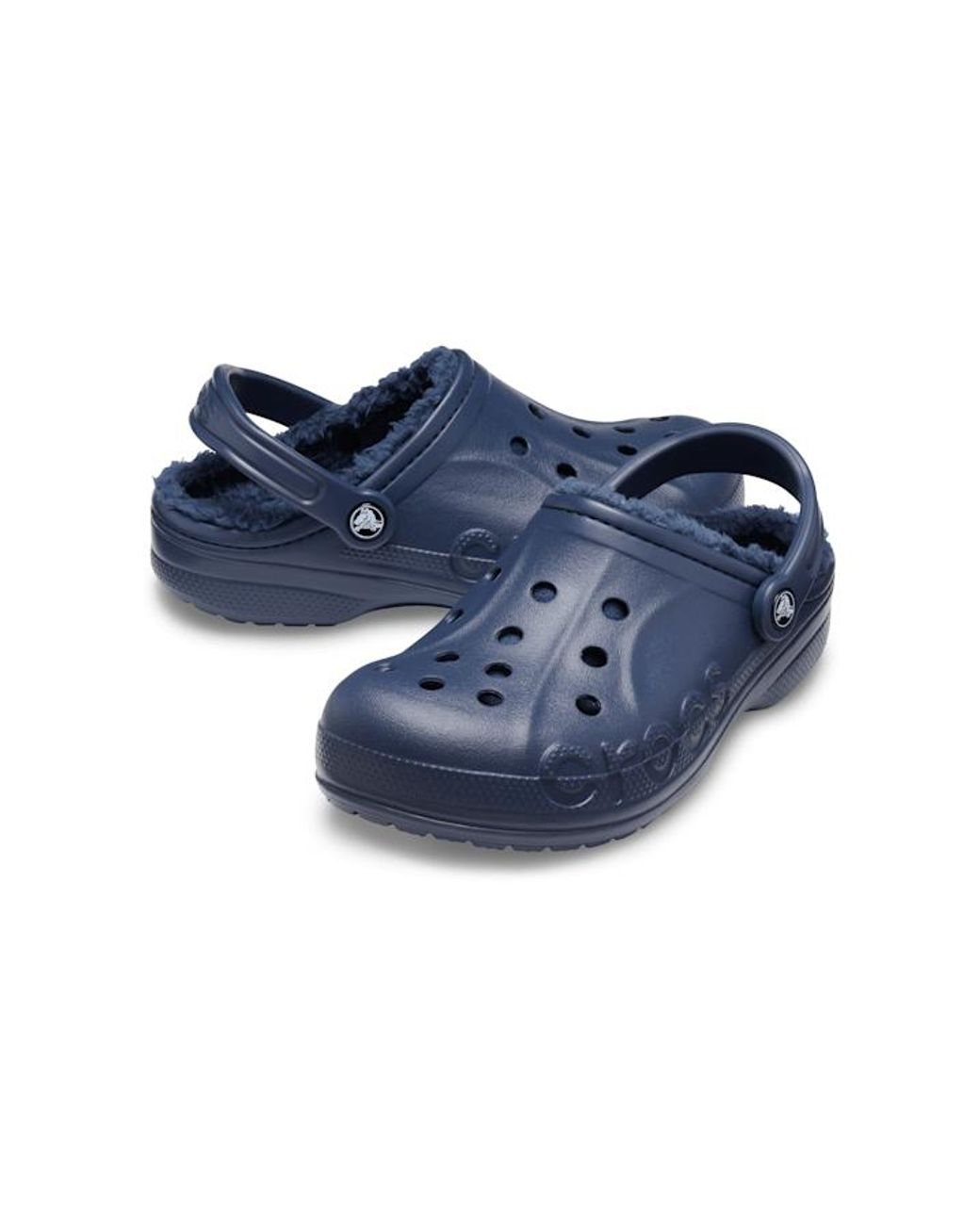 Crocs™ Baya Lined Clog in Navy/Navy (Blue) | Lyst