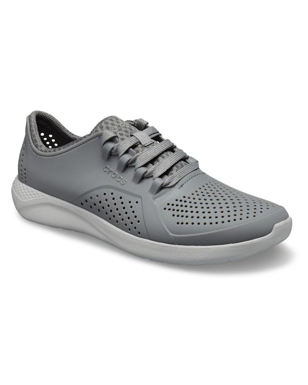 Crocs™ Men's Literidetm Pacer in Gray 