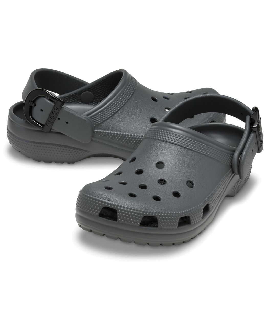 CROCSTM Black Classic Enamel Buckle