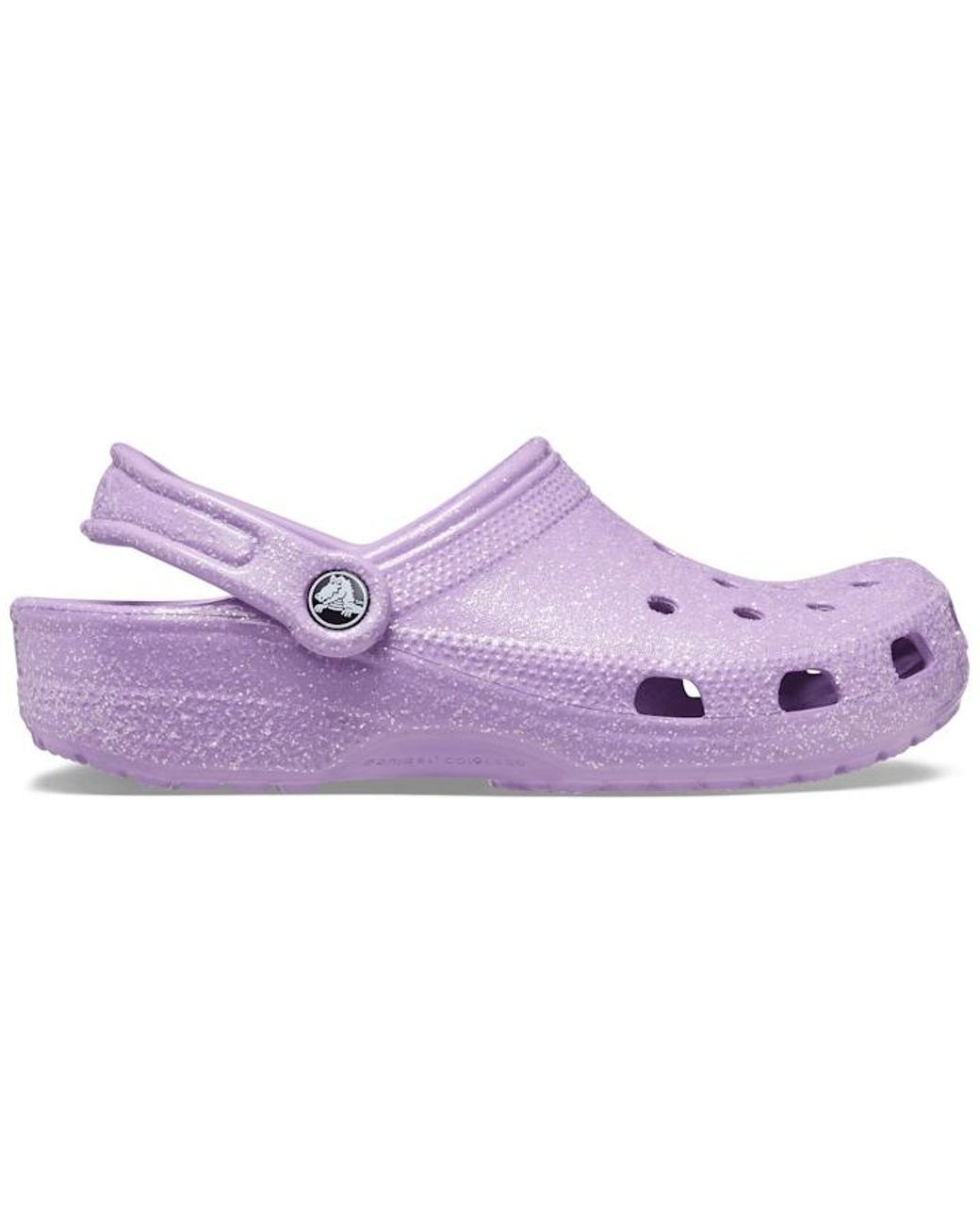 Crocs Classic Glitter Clog in Purple Lyst Canada